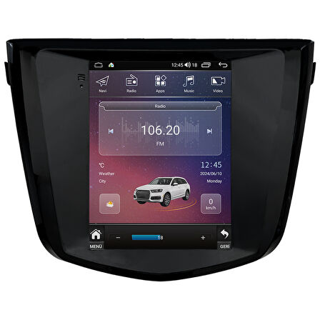 Nissan Qashqai Android Multimedya Sistemi (2015-2020) CRV-4775XAA