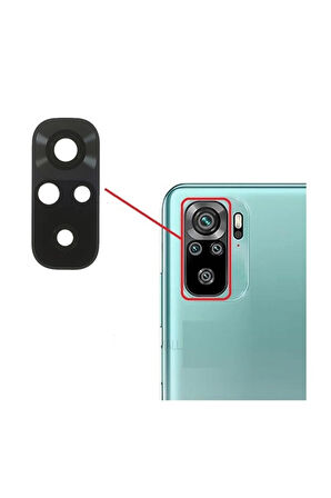 Xiaomi Mi 10 S Uyumlu Kamera Camı