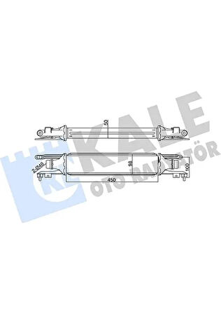 Opel Turbo Radyatörü - Turbo Radyatörü - 55702194