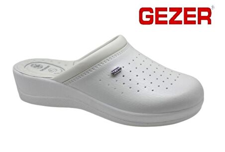Gezer 4770 Beyaz Ortopedik 4 Nokta Hastane/İş Sabo Terlik