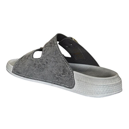 Gezer 16386.00 Gri Erkek Günlük Terlik