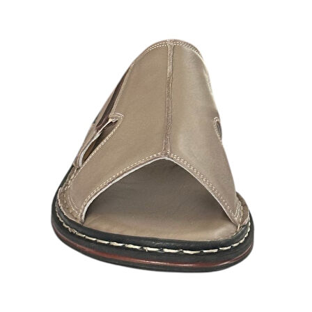 Cex 25Y TRV Vizon Erkek Hakiki Deri Günlük Terlik