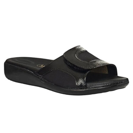 Cex 25Y TRV-4 Siyah Kadın Kemik Çıkıntısı Terlik