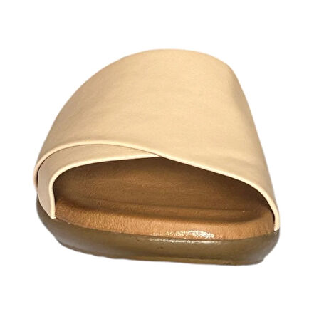 Cex 25Y TRV-9 Krem Kadın Günlük Terlik