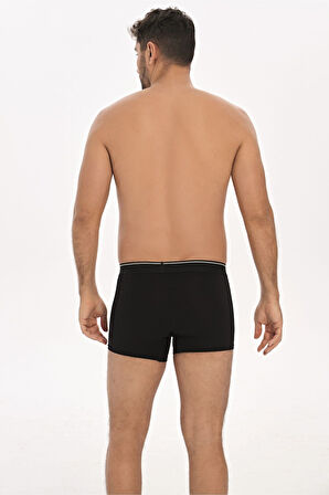 Erkek Pamuklu Geniş Bel Lastikli Klasik Bokser (0066) MAN0066