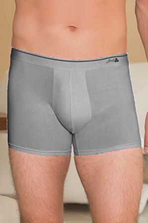 Erkek Pamuklu Geniş Bel Lastikli Klasik Bokser (0066) MAN0066