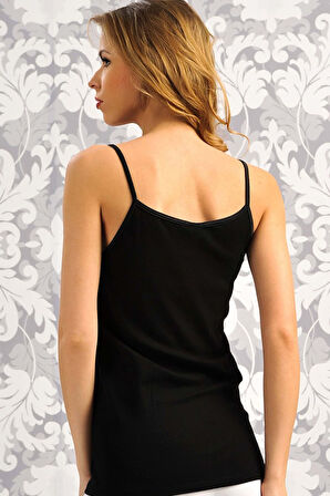 Kadın Pamuklu İp Askılı Atlet (8547) MAN8547