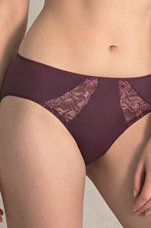 Kadın Mikro Kumaş Dantelli Slip (2780) MAN2780