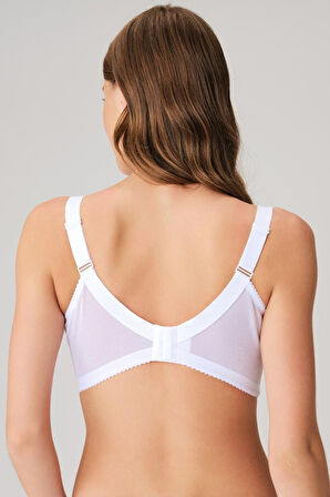 Kadın Balenli Desteksiz Dolgusuz Toparlayıcı Dantelli Küçültücü Sütyen (3717) MAN3717