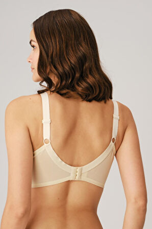 Kadın Balenli Desteksiz Dolgusuz Toparlayıcı Dantelli Küçültücü Sütyen (3769) MAN3769