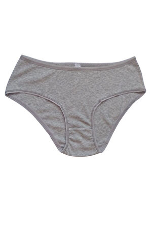 Kadın Pamuklu Orta Bel Geniş Bel Lastikli Slip (2677) MAN2677