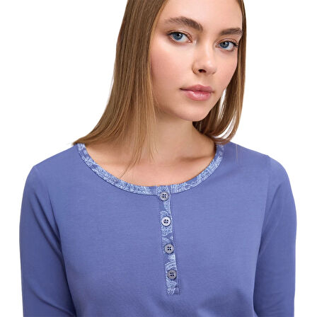 Anıl 11566 Kadın Uzun Kol Kışlık Pijama Takım