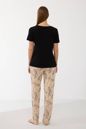 Anıl 11650 Kadın T-shirt Ve Pantalon Takım