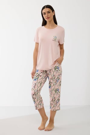 Anıl 11665 Kadın T-Shirt ve Pantolon Takım