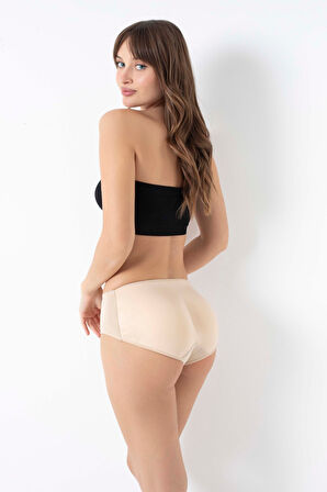 Kadın Kalça Kaldıran Destekli Pop-Up Slip (2689) MAN2689