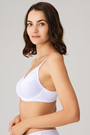 Kadın Balenli Desteksiz Dolgusuz Toparlayıcı Küçültücü Sütyen (3702) MAN3702