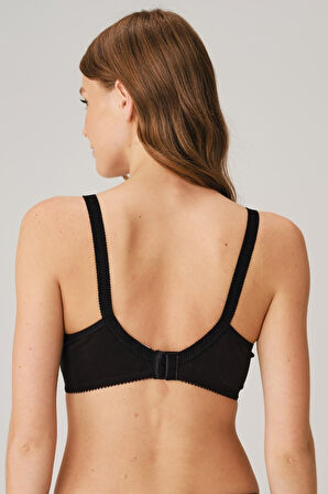 Kadın Pamuklu Balenli Desteksiz Dolgusuz Toparlayıcı Küçültücü Sütyen (3714) MAN3714