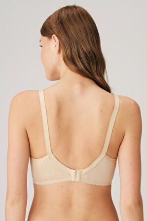 Kadın Pamuklu Balenli Desteksiz Dolgusuz Toparlayıcı Küçültücü Sütyen (3714) MAN3714