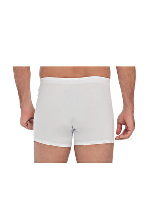 Erkek Pamuklu Geniş Bel Lastikli Klasik Bokser (0027) MAN0027