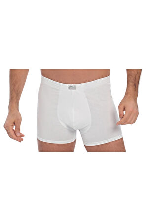 Erkek Pamuklu Geniş Bel Lastikli Klasik Bokser (0027) MAN0027