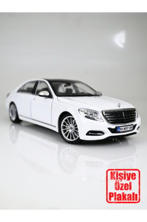 MERCEDES S CLASS METAL ARABA 1:24 Beyaz