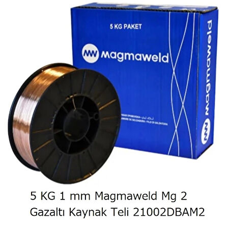 Magmaweld Mg 2 Gazaltı Kaynak Teli 1 mm 5 KG - 21002DBAM2