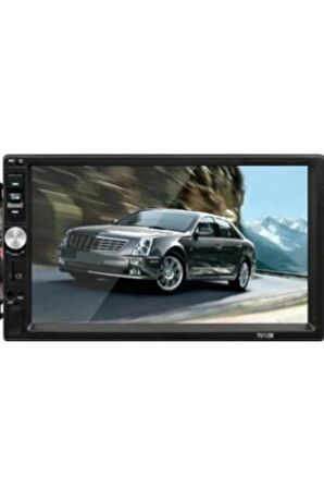 Oto Double Teyp 7 Inch Double Din Mp5 Monitor Geri Görüş Kamera Hediyeli