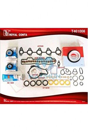 Psa Motor Takım Conta (alt / Ust Full S,k,c Harıc Reinz Keceli Subap Lastıklı P307 P308 P407 Partner Tep - Royal T461008