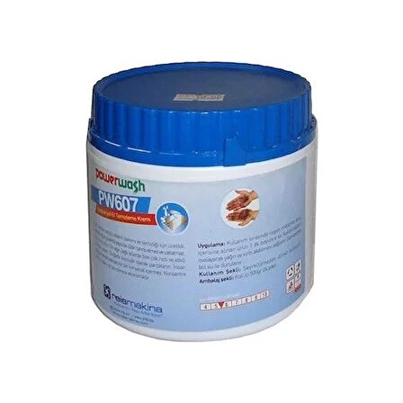 Powerwash Pw607 Endüstriyel El Temizleme Kremi 500gr