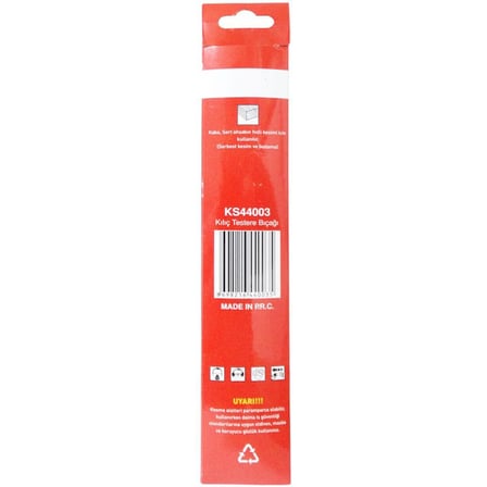 KniSaw KS44003 Kılıç Testere Bıçağı 240mm 5 Parça - Ahşap