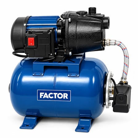 Factor GPH800 Hidrofor 800 W – 19 L Tanklı, 40 Metre Basma Yüksekliği