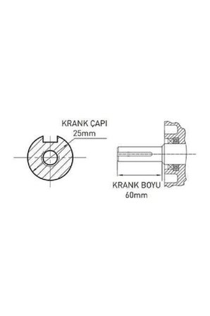 Factor MG460 18hp Kamalı İpli Benzinli Motor