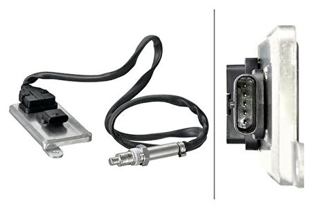 İveco Truck Nox Katalızator Sensoru İveco Stralıs-Trakker II 12>   Euro 6     1134 MM - 5 Pin - Hella 6pn358186-831