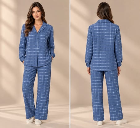 Pijama Takımı Mavi ZK24-134177