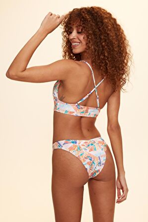 No Gossİp Jess V Kesim Bikini Tek Alt Tropik 229200-D