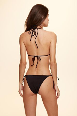 No Gossİp Marine İpli Bikini Tek Alt Siyah 229203