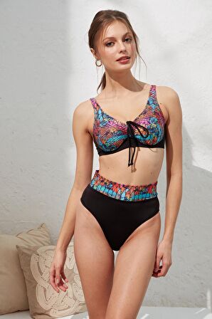 Pierre Cardin Melt Toparlayıcı Balenli Bikini Piton 221237