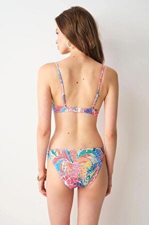 Pierre Cardin Gia Balenli Balkonet Bikini Tek Üst Carnaval 239102-D