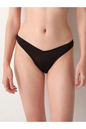 Pierre Cardin Jess V Kesim Bikini Tek Alt Siyah 239200