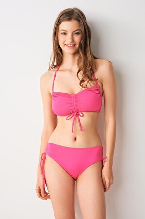 Pierre Cardin Vogue Sürgülü Bikini Tek Alt Pembe 239208