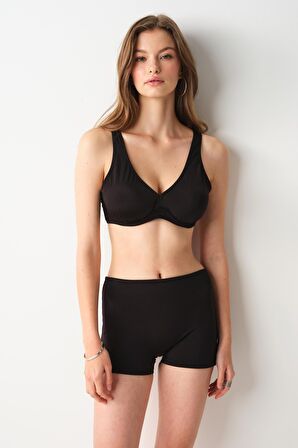 Amber Tek Şort Siyah 239217