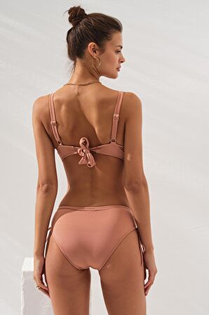 Sole Kaplı Toparlayıcı Bikini Bronz 231229