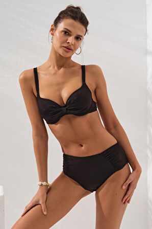 Gınger Kaplı Bikini Siyah 231235