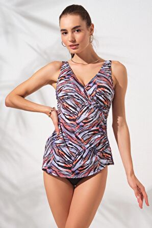 Mara Kruvaze Formlu Tankini Tıger 231501-T