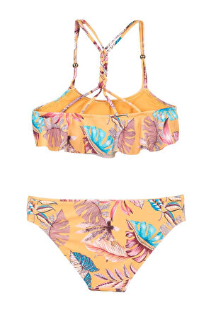NO GOSSIP KIDS 234210-D VOLANLI AKSESUARLI ÇOCUK BIKINI