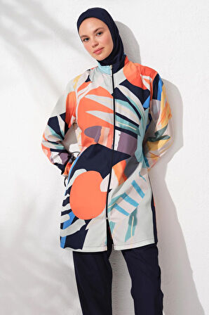 PİERRE CARDIN 231906 UZUN KOL TESETTUR MAYO