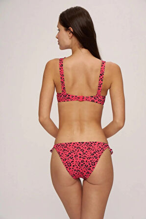 Cece Fırfırlı Balenli Bikini Takım