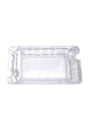 PremiumQuality Şeffaf Kristal Desenli İkili Puro Küllüğü - TR9749