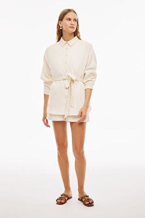 Perspective Eternal Şort 0224 Açık Bej