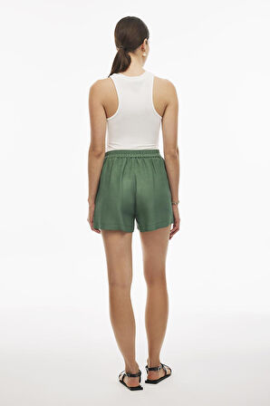 Perspective Koyu Yeşil Şort 0222 Koyu Yeşil
